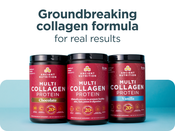 Ancient Nutrition Multi Collagen Protein, Hydrolyzed Peptides, Unflavored
