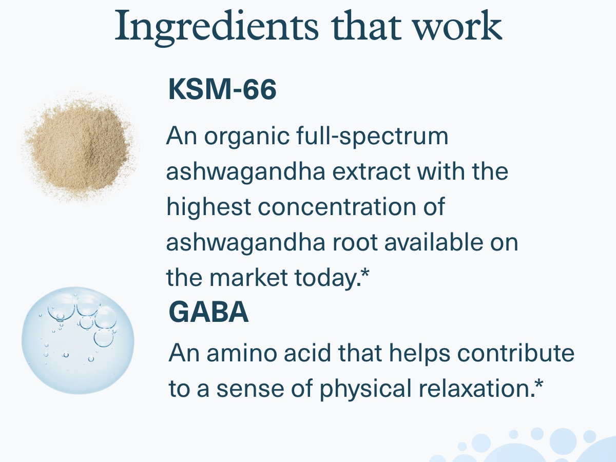 Youtheory Ashwagandha + GABA, 60 Vegetarian Capsules, 30-Day Supply