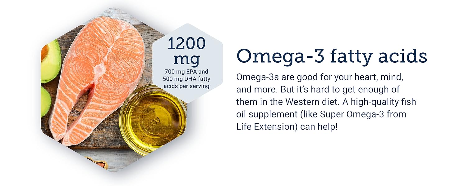 Life Extension, Omega Foundations, Super Omega-3, 120 Softgels.