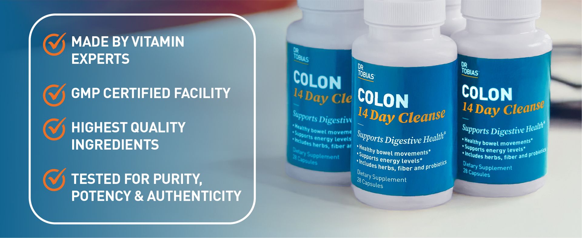 Dr. Tobias Colon 14 Day Cleanse | Supports Digestion & Gut Health