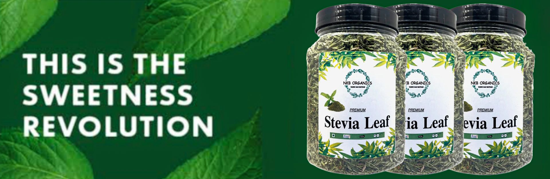 Dried Stevia Leaves 160g | SugerFree Sweetener