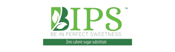 Bips Stevia Natural Sugar Free Sweetener Powder 1Gm 100 Sachets Box Pack of 2 Zero Calorie Diabetic Friendly