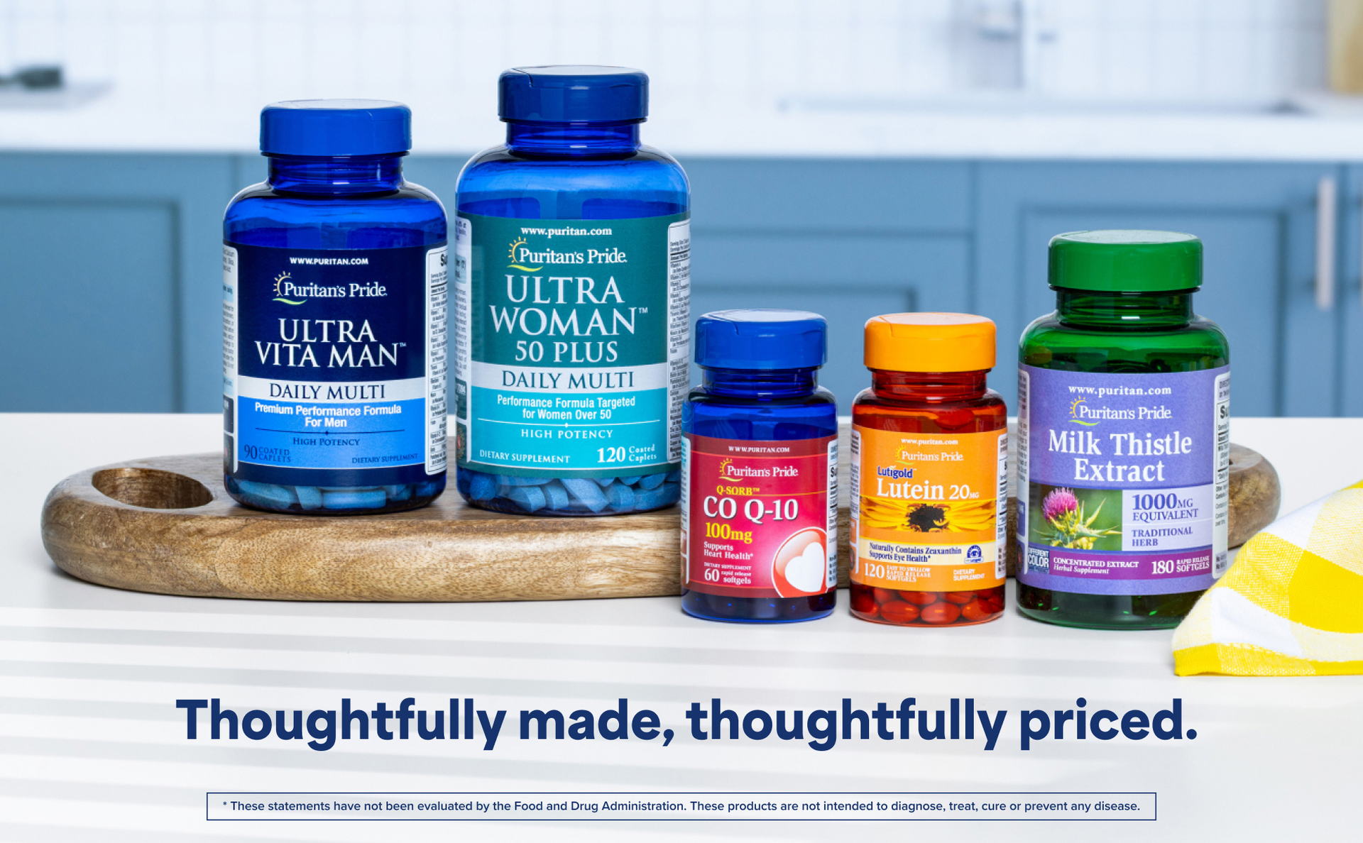 Puritan's Pride Beta Carotene Provitamin A 7,500mcg (25,000 IU)