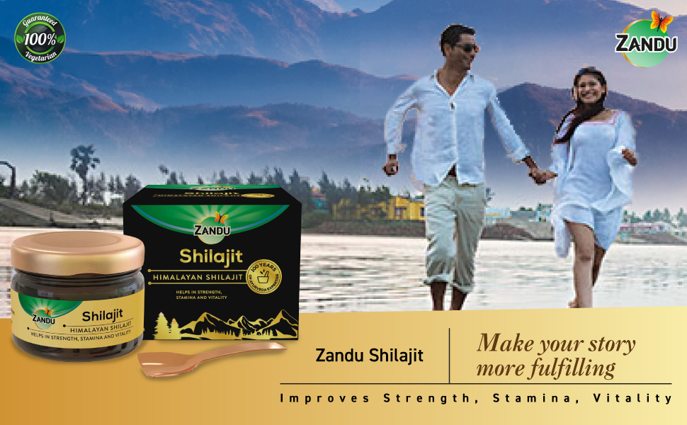 Zandu Shilajit Resin | Pure Himalayan | >70% Fulvic Acid | Lab-Tested for Purity | 20g | 80+ Micronutrients | Natural Daily Energy & Stamina