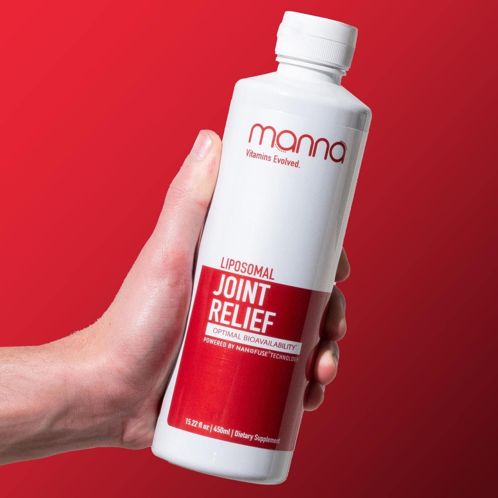 Manna Vitamini Evolved Liposomski skupni Relief dodatek za ženske, Moški vključuje kurkumin, glukozamin, Chondroitin, Quercetin za skupno zdravje, otekanje, bolečine, povečanje razpona gibanja, mobilnost