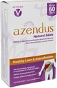 Azendus Natural SAM-e za zdravje jeter 60 Število, 400mg, 1 Priporočena oblika, Čisto, naravno, Stable, Farmacevtska stopnja Enako, hitro absorpcijo