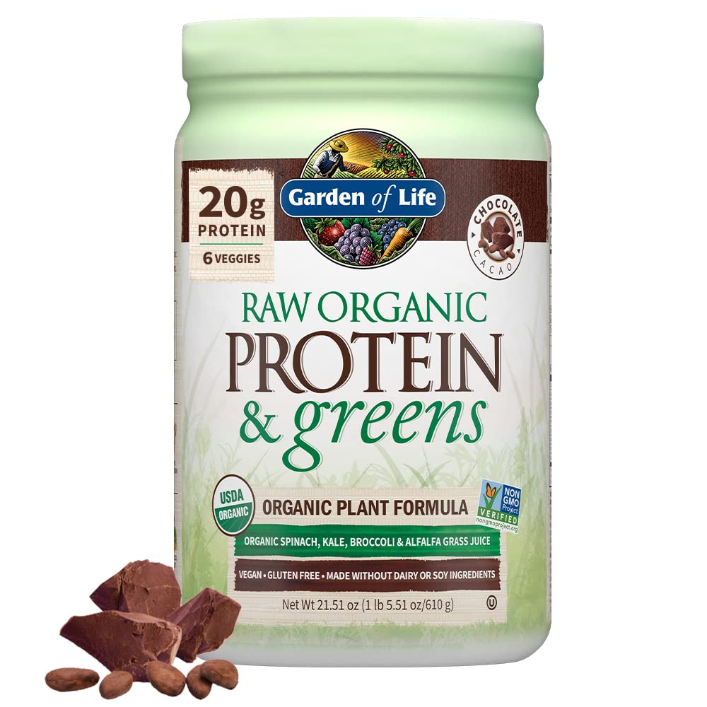 VRTNICA ŽIVLJENJA Organic Chocolate Protein & Greens, 21.51 Oz