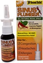 Sinus Plumber Pepper Nazal Spray, Alergija in Sinus Relief, Prebavne motnje, Glavoboli, 1 fl oz