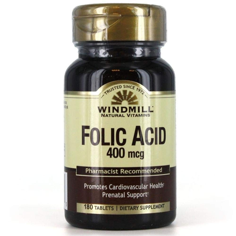 Vetrnica Folna kislina 400 Mcg tablete - 180 Ea