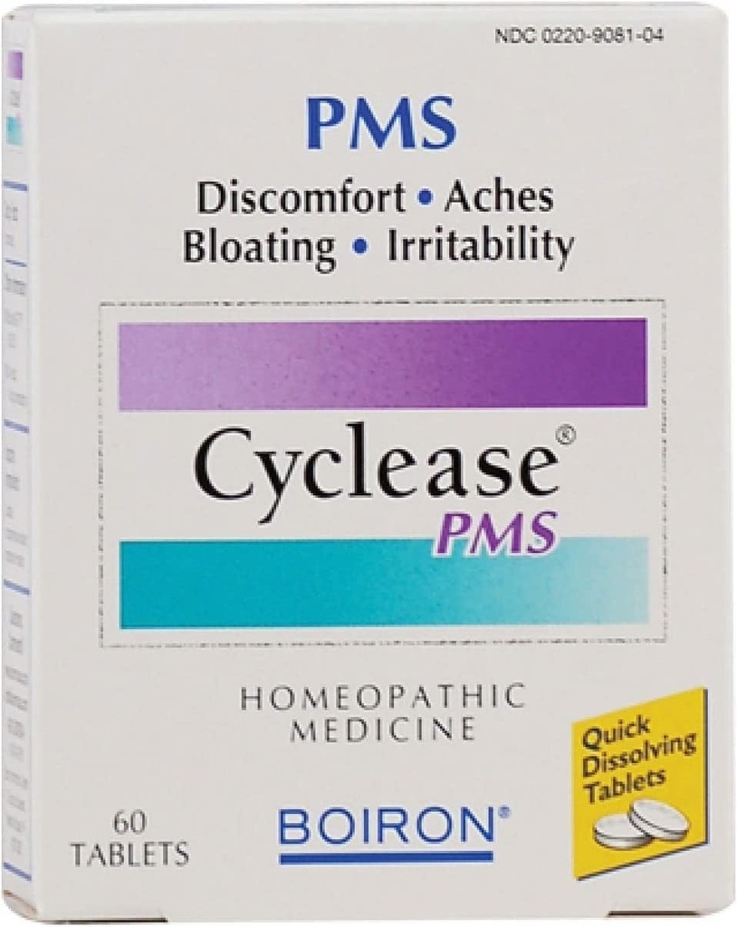 Boiron Cyclease Pms, 60 tablet, homeopatsko zdravilo za Pms Relief