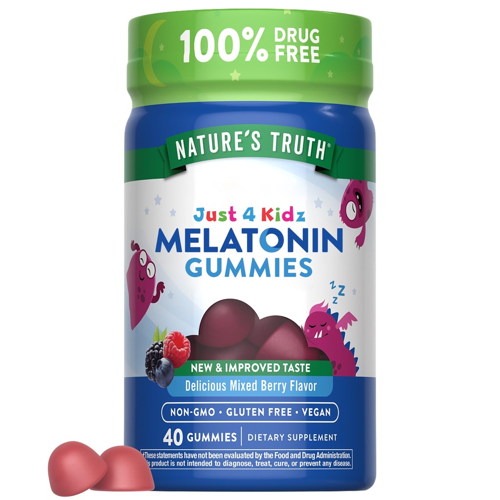 Narava resnica Otroci Melatonin Gummy 