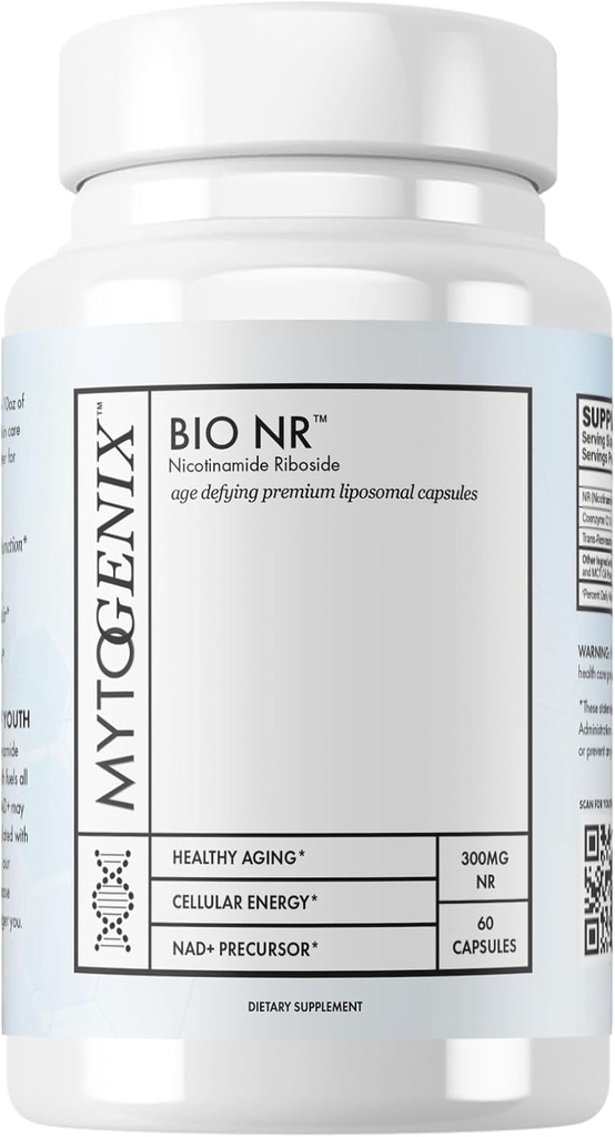 Čiste NR kapsule - Nikotinamid Ribozidni dodatek - 300mg na serviranje - 60 kapsul na steklenico - Anti-Aging- Popravila Poškodovana DNK - Izboljšati kognitivno funkcijo - Optimizacija aktivnosti možganov