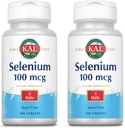 KAL 100 MCG Selen brez kvasovk tablete, 100 število