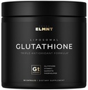 ELMNT 2150mg Super liposomski glutatione dodatek w. Vitamin C, Quercetin & Pure L Glutatione 2000mg Triple Action Formula Glutatione Liposomal Dodatek w. Fosfolipid Layer - 90 Tablete, Non-GMO