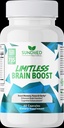 Brezmejno povečanje možganov (60 kapsul) - Spomin, Fokus, Duševna jasnost - Nootropics Znanstvena formula za izboljšanje uspešnosti, Super Ginkgo Biloba, St John Wort Extract, DMAE