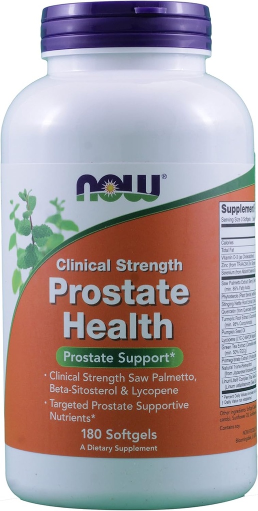 Klinična moč Prostata zdravje, Soft-Gel, 180-2 pakiranje