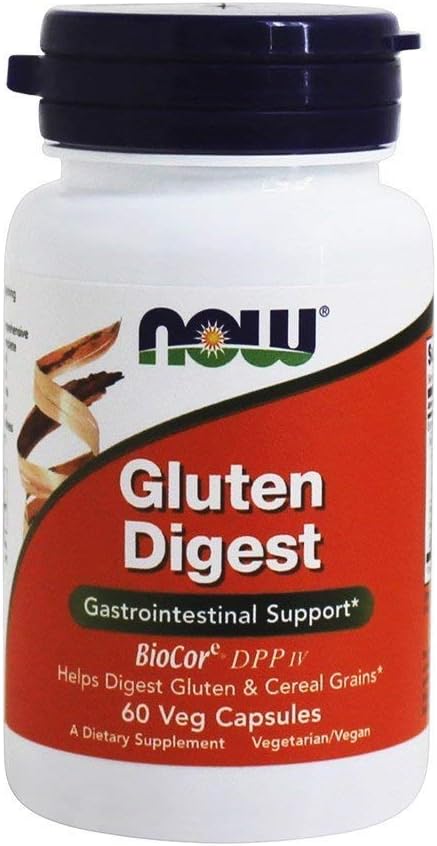 Zdaj hrana - Gluten Digest Gastro- črevesna podpora - 60 vegetarijanskih kapsul
