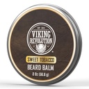 Viking Revolution Balzam sladke tobačne brazde - Tobacco Dišečebrasto maslo z arganovim oljem & Jojoba olje - Mehkužci in vlaži brade za moške (2oz, 1 Pack)