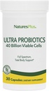 NaturesPlus Ultra probiotiki - 30 veganskih kapsul - Celokupna podpora telesu - Vključuje prebiotične Acai - 30 servingov