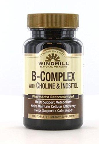 Windmill B-Complex s Choline in Inositol Tabs 100'S Windmill