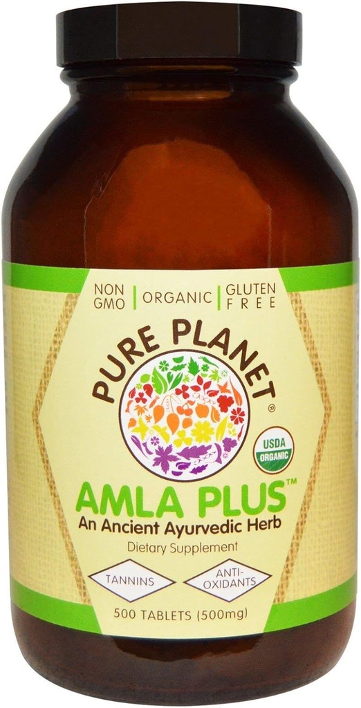 Pure Planet Amla Plus, 500 tablet