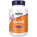 NOW Supplements, CoQ10 30 mg, farmacevtska stopnja, All-Trans obrazec, ki ga proizvaja Fermentation, 240 Veg kapsule