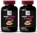 Moč Surge - MUIRA PUAMA BARK EXTRACT - Vztrajno dvigalo, Botanični vir moči, Boost Formula, Rastlinska moč, Trajno polnjenje, Energy Activation, Rutine Boost 2 Steklenice 120 Kapsule