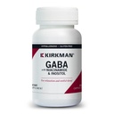 Kirkman - GABA z niacinamidom in Inositolom - 250 kapsul - podpora relaksacija - podpira mirno spanje - hipoalergen