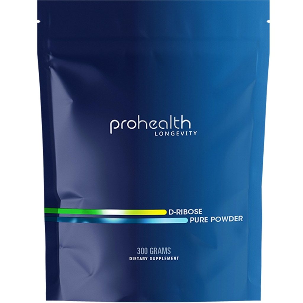 ProHealth D-Ribose (300 Grams) pomaga obnoviti + ohraniti energijo 