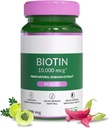 Biotin dodatek za močnejše lase, podpora bolj zdravi nohti & Glowing kože za ženske & moške, naravna Sesbania Grandiflora Herb, 60 Veg Tabs