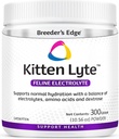 Reeder’s Edge Kitten Lyte, Elektrolitski dodatek za Kittens in zdravstvene nege mačk, Podpira Hidracijo, Energy & Recovery, piščančja juha aroma, 300g