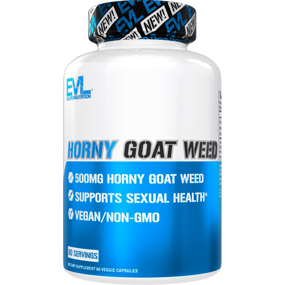 EVL Horny Kozel za moške - Poživljajoči moški izboljšanje dopolnilo za zmogljivost velikost energije in Stamina s Horny Kozji plevel ekstrakt - moški Libido Booster Testosterone dodatek za moške
