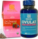 Skrivnosti tea rodovitnost paket - rodovitnost čaj in plodnost dopolnila za ženske, prenatalni vitamini z Inositol, Vitex in Folate za pomoč podporo Hormone Balance za ženske