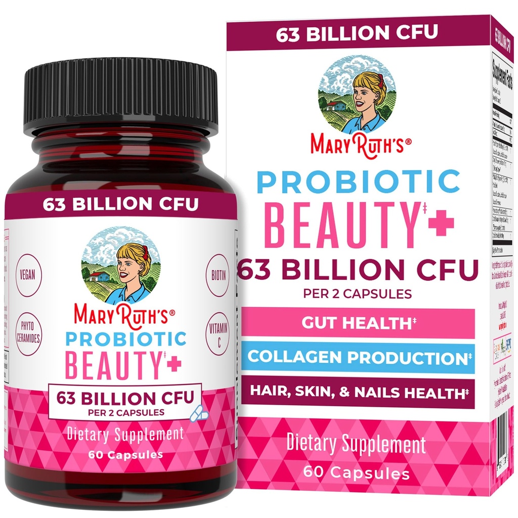 MaryRuth Organics Probiotic Lepotne Kapsule 