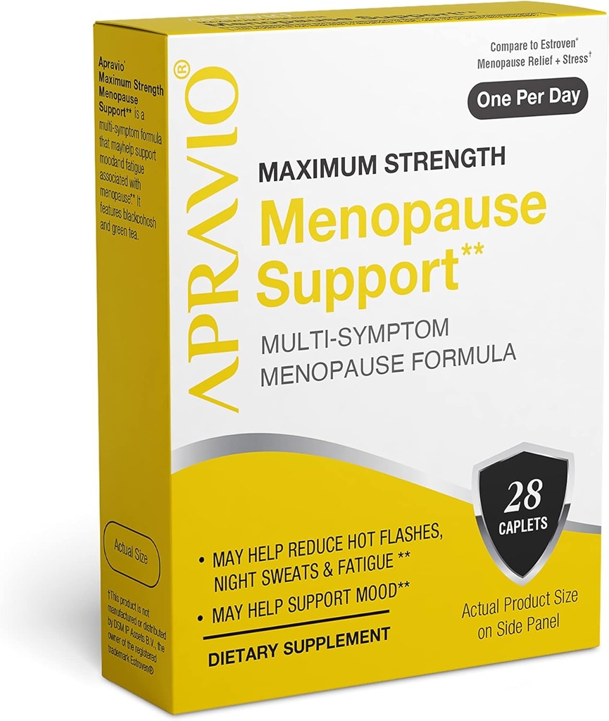 Menopavza podpora, Menopavza Relief za ženske, zmanjšanje vročih bliskov, nočno potenje & Mood Swings, Največja moč Hormone Balance, 28ct