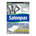 Salonpas Lidokain 4% bolečina lajšanje Gel-Patch, 6 Štetje, za hrbet, vratu, ramena, koleno in komolec bolečine