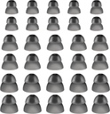 30 Pcs Silikonski slušni aparat Domes Slušni aparat slušni aparat slušni aparat domes ušesni nasveti za ponovno zvok Sure Fit Style RIC RITE in Open Fit BTE slušni ojačevalec (Veliki, srednji, mali)