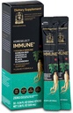 Imunski, korejski Red Ginseng Extract z bezgove tekoče palice, Immunity Support, Blood Circulation Booster, Natural Energy Supplement, 6 Leto stari azijski Panax Ginseng, 10 Count
