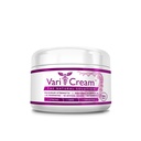 VariCream - krema za varikoze in pajkove vene - tokoferol acetat, Mesarjeva brozga, čarovnica Hazel - 1 Jar - 2 Oz. - Vegan