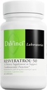 DAVENCI Labs Resveratrol-50 - pomaga pri podpiranju imunskega sistema, zdravja kosti in zdravja srca z Resveratrol* - Gluten-free & Vegetarijan - 60 kapsul