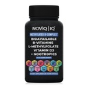 11-v-1 metiliran B-kompleks dodatek: 680mcg L-metilfolat(5-MTHF) tiamin(B1) riboflavin(B2) piridoksal(B6) metilkobalamin(B12) - VegD3® + nootropiki - 1,100mg+ Služim - 60 števcev