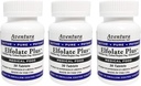 Plus® 3mg 3 Pakiranje L-metilfolat metil folat metilfolat Medical Food Supplement Professional Jakost Active Pure Potent 30 tablet