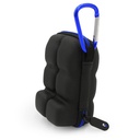 CASEMATIX Asthma Inhaler Holder Case Fits Two Standard Rescue Inhalers With Lanyard and Clip On Keychain Carabiner, Includes Asthma Case Only