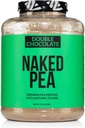 NAKED Pea - Dvojni čokoladni proteini z ameriških in kanadskih kmetij, organska kakav, organski kakav sladkor - brez GSO, brez soje in gluten brezplačno, pomoč rast in okrevanje - 53 Strežnice