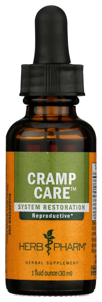 Herb Pharm Cramp Care Liquid Herbal Extract kapljice za podporo zdravo Menstrual cikel, 1 Oz