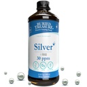 Pokopan zaklad Prečiščen srebro tekočine 30 PPM - 16 oz. 96 Servisi, Neakumulativna Nano Silver rešitev, Spray & Dietar Imune dodatek