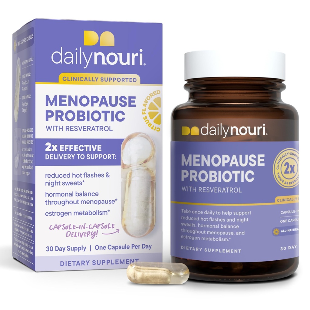 Dnevni Nouri Menopause Probiotiki za ženske 