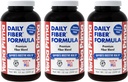 Yerba Prima Daily Fiber Formula Powder - 12 oz (paket 3) - Topen in netopen prehranska vlaknina dodatek - Colon Cleanse - Vegan, Non-GMO, Gluten-free