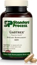 Standardni proces Gastrex - dodatek za podporo za prebavo in GI Tract - vsebuje Niacin - Ne-Mlečni in ne-Mlečni - 90 kapsul (45 Serving)