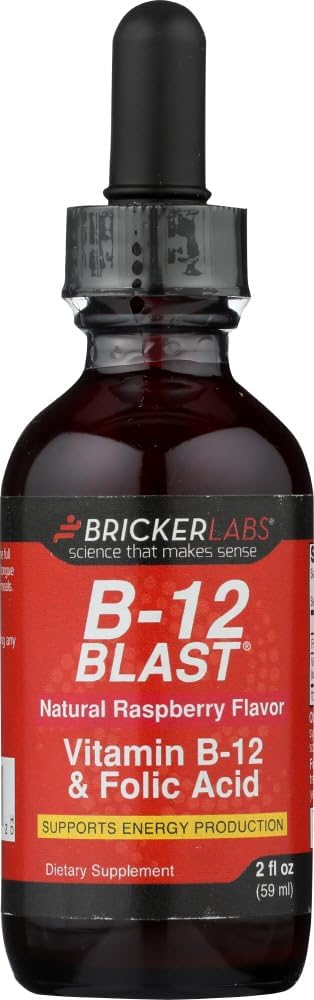 StarSun Depot Bricker Labs B-12 Blast, Raspberry - 2 Oz (Pack of 1) Slika maj Vary